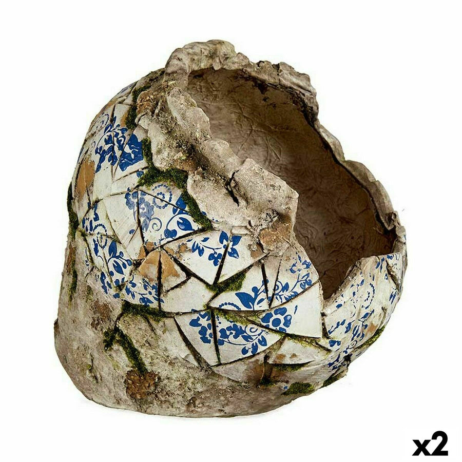 Okrasna vrtna figura Vaza Poliresin 29 x 27 x 30 cm (2 kosov)