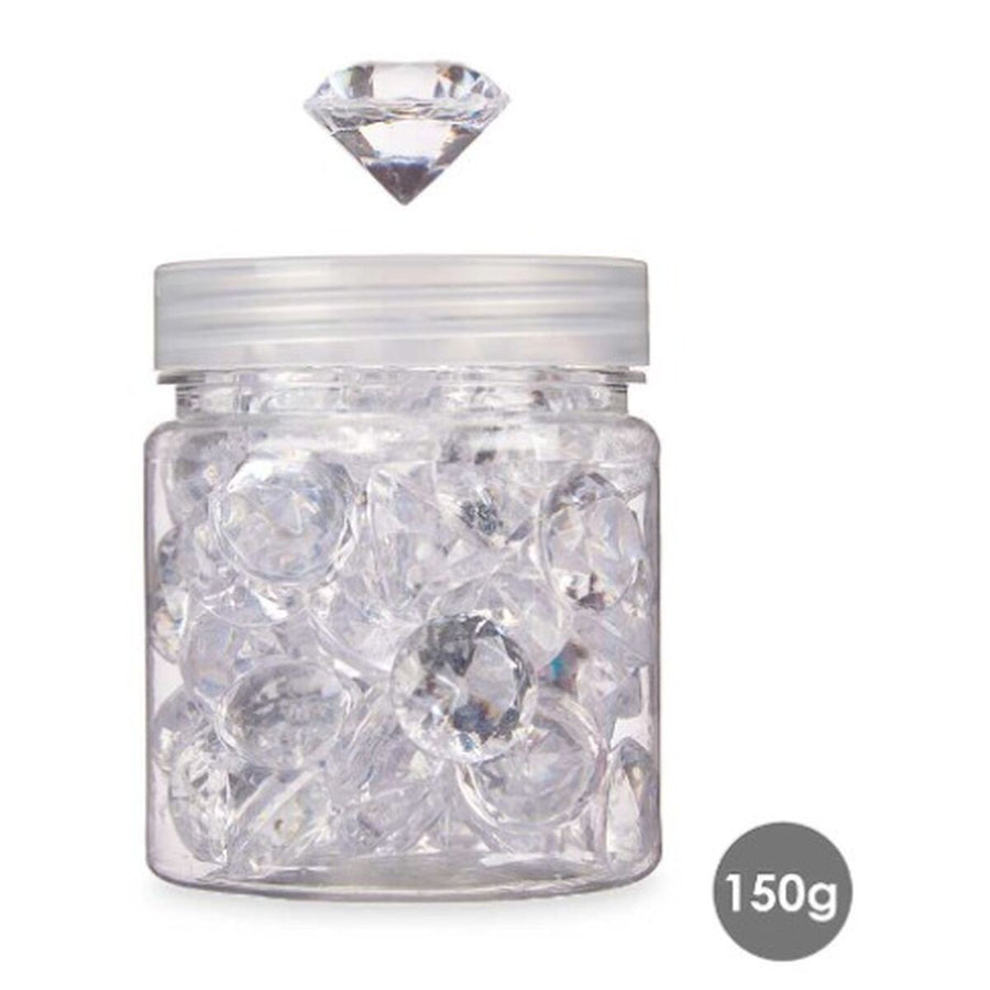 Dekorativni kamni Diamant 150 g Prozorno (16 kosov)