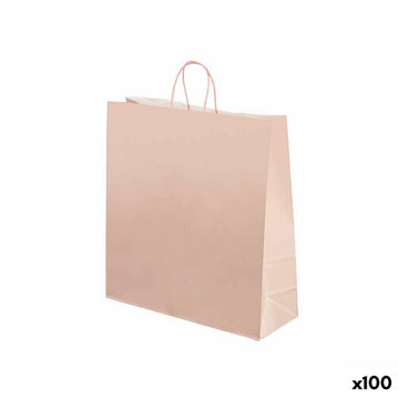 Papirnata vreča Roza 32 X 12 X 50 cm (100 kosov)