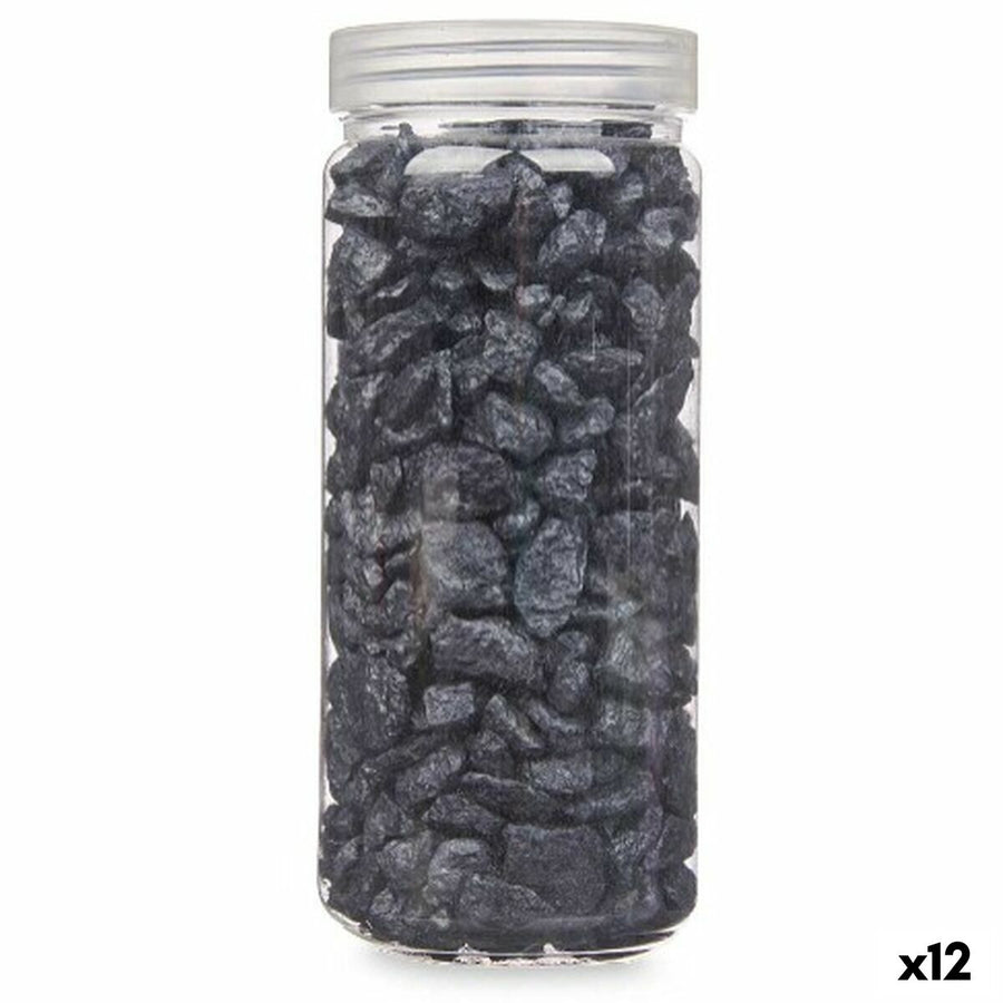Dekorativni kamni Črna 10 - 20 mm 700 g (12 kosov)