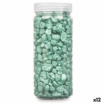 Dekorativni kamni Zelena 10 - 20 mm 700 g (12 kosov)