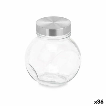 Kozarec za piškote Prozorno Steklo 460 ml (36 Kosov) S pokrovom Nastavljiv