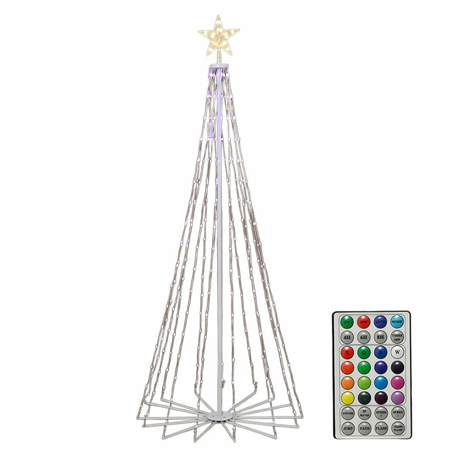 Vianočný stromček Lumineo 490772 Luč LED Zunanjost Pisana 60 x 60 x 150 cm