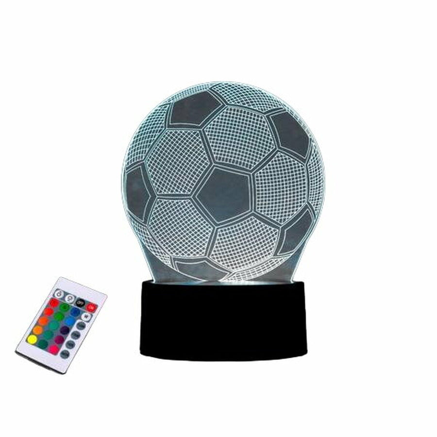 LED svetilka iTotal Football 3D Pisana