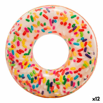 Napihljivo kolo Intex Donut Bela 114 x 25 x 114 cm (12 kosov)
