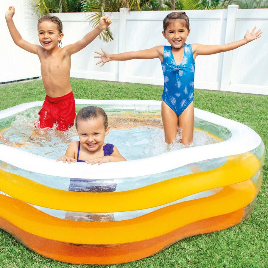 Napihljiv bazen za otroke Intex 460 L 185 x 53 x 180 cm (3 kosov)