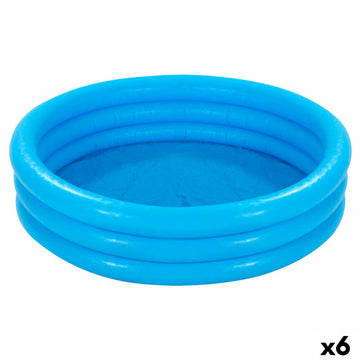 Napihljiv bazen za otroke Intex Modra Obroči 330 L 147 x 33 cm (6 kosov)