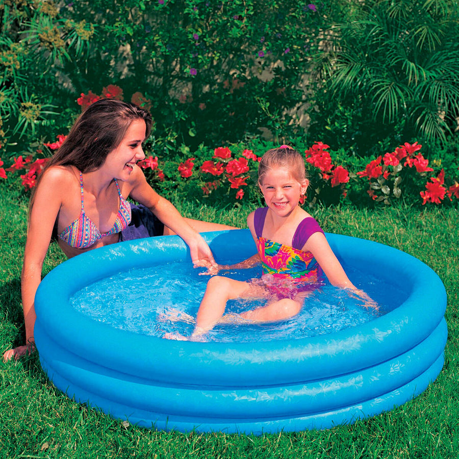 Napihljiv bazen za otroke Intex Modra Obroči 156 L 114 x 25 cm (12 kosov)