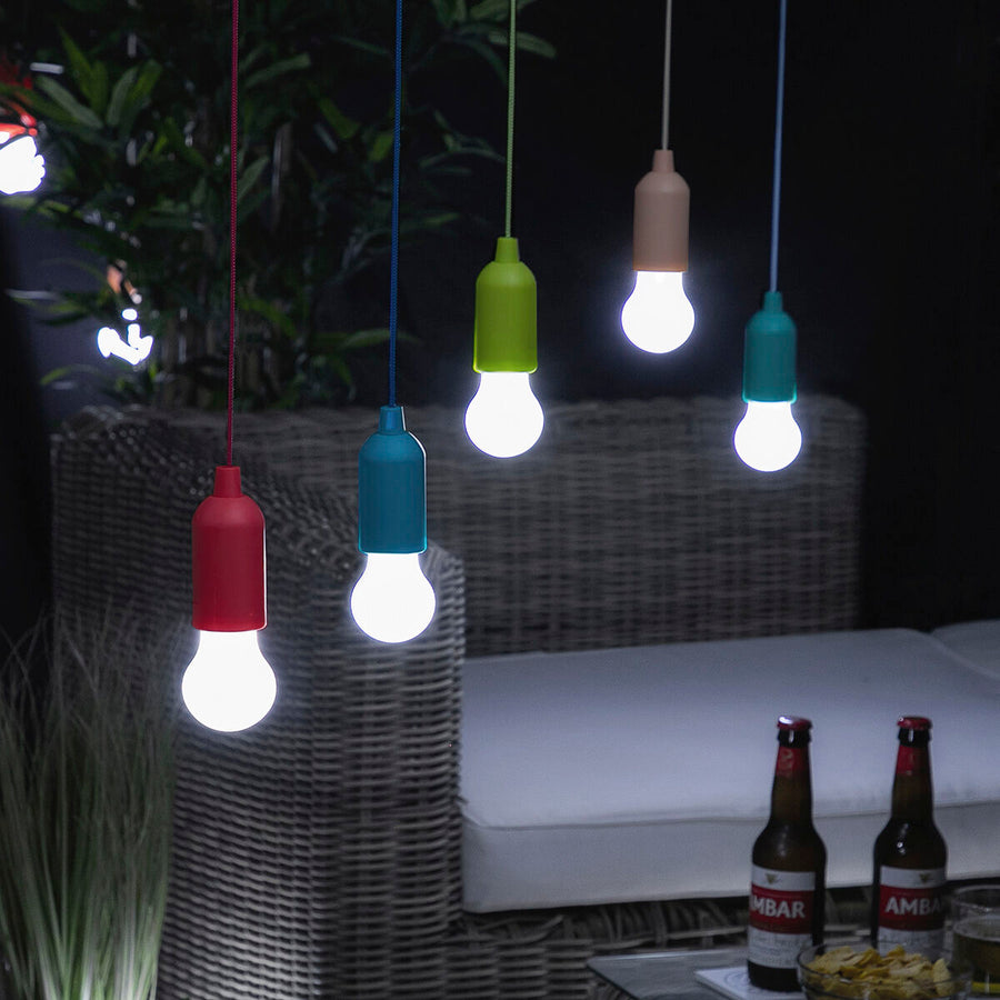 Prenosna LED Žarnica z Vrvico Bulby InnovaGoods