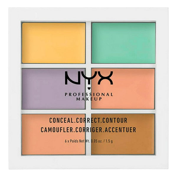 Kompaktni Korektor Conceal NYX (6 x 1,5 g)