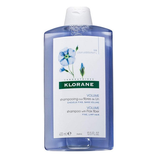 Šampon za povečanje volumna las Volume Klorane Laneno seme (400 ml)