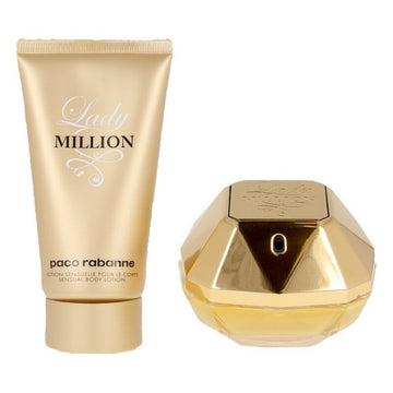 Ženski parfumski set Lady Million Paco Rabanne (2 pcs)