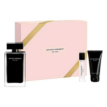Ženski parfumski set For Her Narciso Rodriguez EDT (3 pcs)