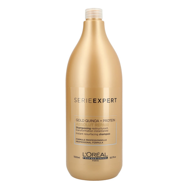 Obnovitveni šampon za lase Absolut Repair Gold L'Oreal Expert Professionnel (1500 ml)