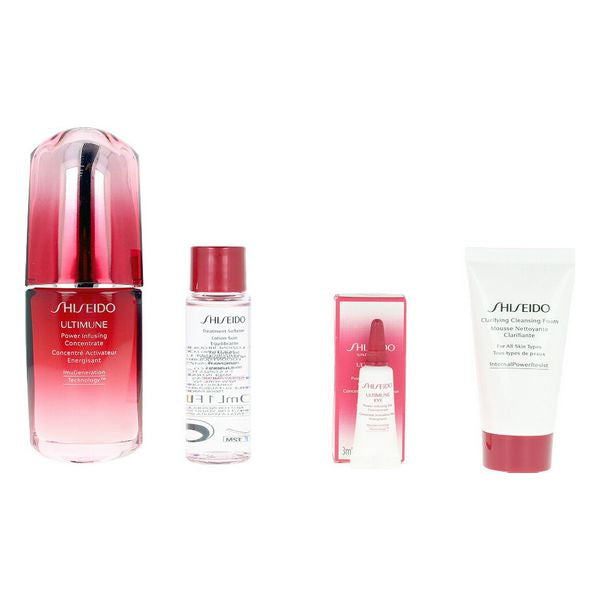 Uniseks Kozmetični Set Ultimune Power Shiseido (4 Kosi)
