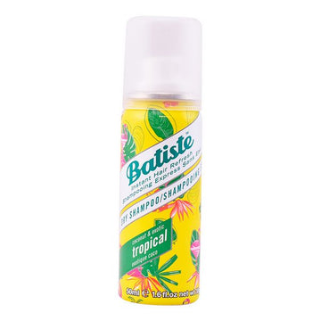 Šampon za suho umivanje las Tropical Coconut & Exotic Batiste (50 ml)