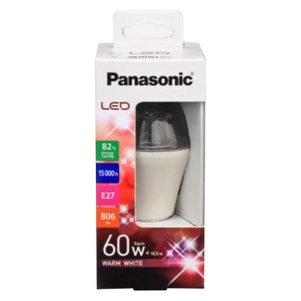 LED svetilka Panasonic Corp. A60 806 lm 10,5 W