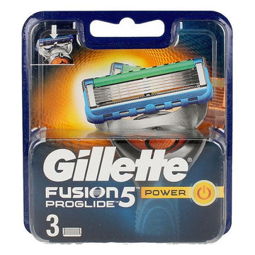 Nadomestna Glava Fusion Proglide Power Gillette Brivnik (3 uds)