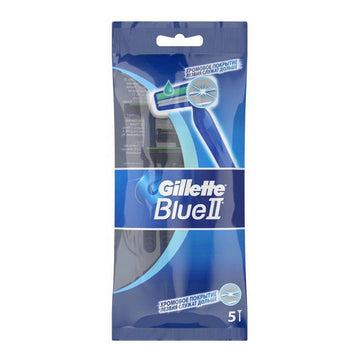 Brivnik za enkratno uporabo Blue II Plus Gillette (5 uds)