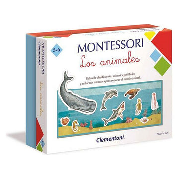 Didaktična igra Montessori Los Animales Clementoni (ES) (7 x 23 x 18 cm)