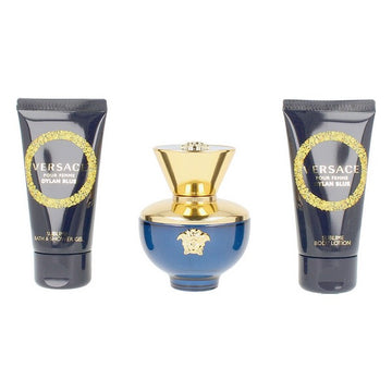 Ženski parfumski set Dylan Blue Versace (3 pcs)