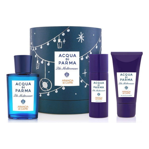 Uniseks parfumski set Blue Mediterraneo Arancia di Capri Acqua Di Parma EDT (3 pcs)