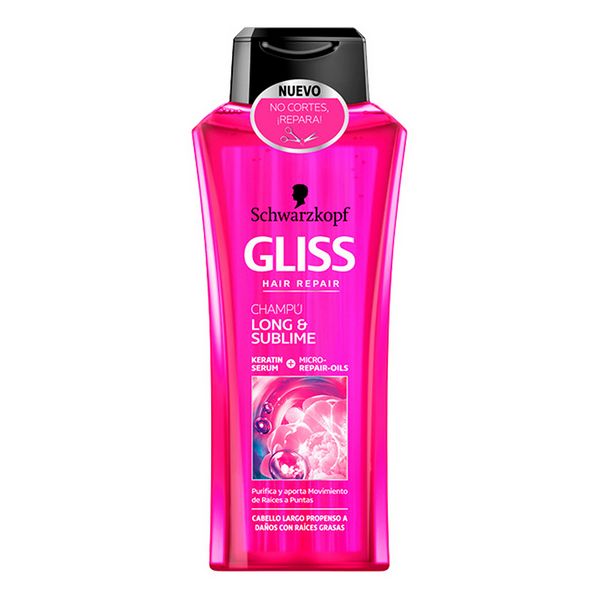 Obnovitveni šampon za lase Gliss Long & Sublime Schwarzkopf (400 ml)