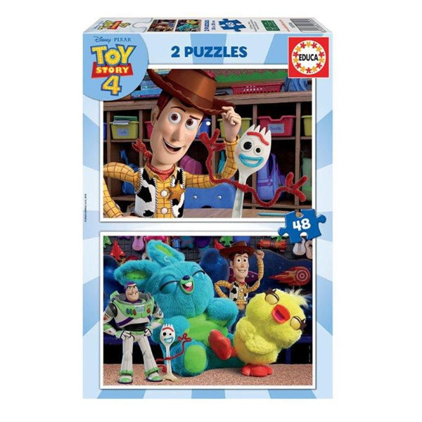 Otroške puzzle Toy Story 4 Educa (2 x 48 pcs)