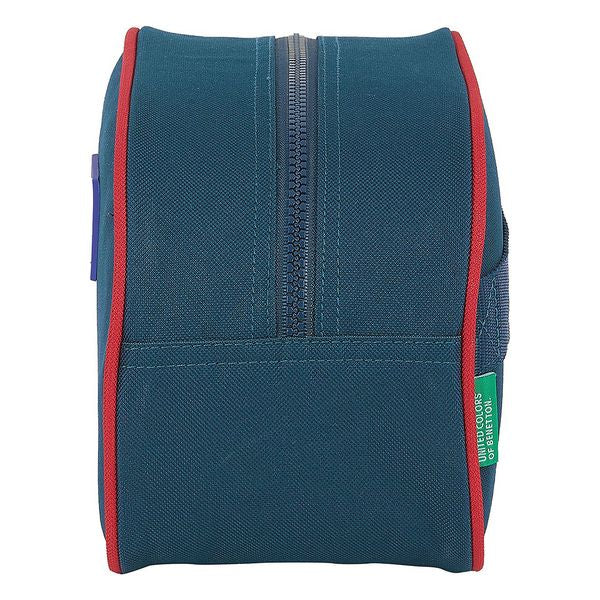 Toaletna torbica za šolo Benetton Mornarsko modra