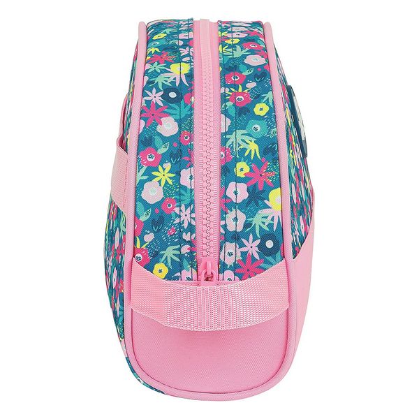 Toaletna torbica za šolo Benetton Blooming Roza