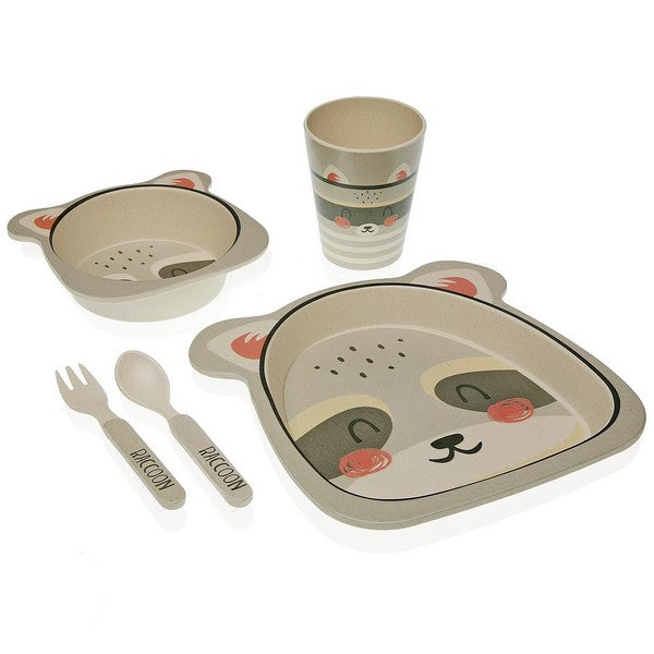 Set Posode Otroška Medved Bambusovo vlakno (5 pcs)