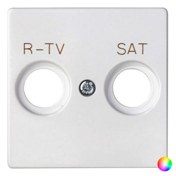 Socket cover TV-SAT Simon SIMON 82 82097 PVC