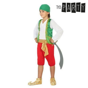 Otroški kostum Arabski pirat Zelena (4 Pcs)