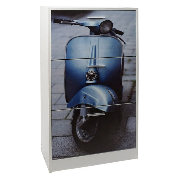 Regal za Čevlje Dekodonia Motor Les Vintage (60 x 24 x 115 cm)