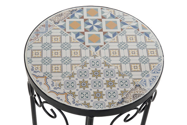 Garnitura mize in stolov Dekodonia Vrt Mozaik Keramika (2 pcs)