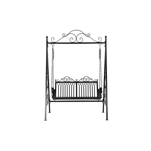 Klop z Naslonjalom DKD Home Decor Gugalnica za dojenčke Kovina (146 x 85 x 212 cm)