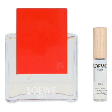 Ženski parfumski set Solo Ella Loewe EDT (2 pcs) (2 pcs)