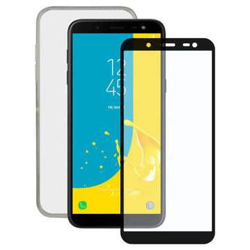 Etui in zaščita za mobilni telefon Samsung Galaxy J6 2018 Contact Prozorno