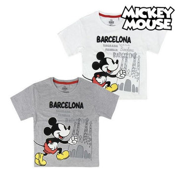 Otroške Majica s Kratkimi Rokavi Barcelona Mickey Mouse 73489