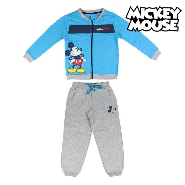 Otroška Trenirka Mickey Mouse 74781 Modra Siva
