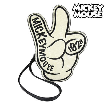 Shoulder Bag Mickey Mouse 72810 Bela