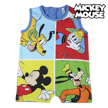 Otroški bodi brez rokavov Mickey Mouse Pisana