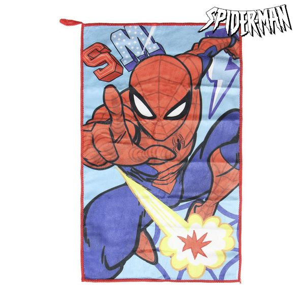 Toaletna torbica za šolo Spiderman (6 pcs) Rdeča Modra