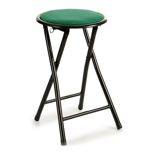Zložljivi stol Zelena Žamet Kovina (30 x 45,5 x 30 cm)