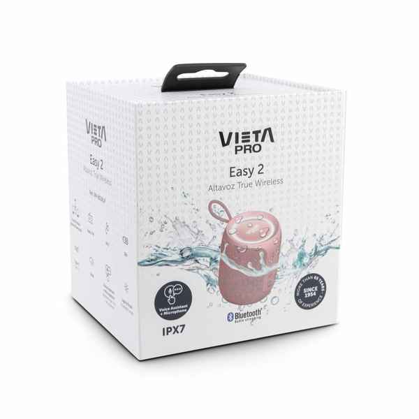 Zvočnik Bluetooth Vieta Pro Easy 2 Roza (Prenovljeni izdelk B)