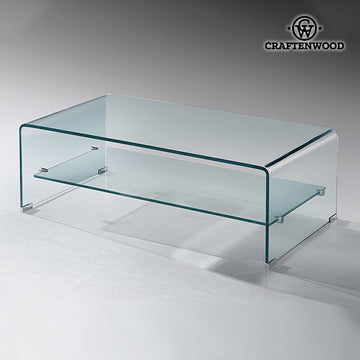 Centralna Miza Bend Ukrivljeno steklo (110 x 55 x 35 cm)