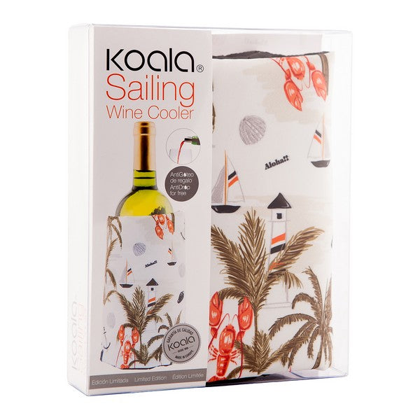 Hladilna Posoda za Steklenice Koala Deco Sailing Tekstil