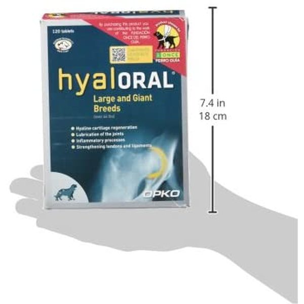 Tablete Hyaloral (120 uds) (Refurbished A+)