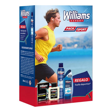 Set za osebno higieno za moške Pack Sport Williams (4 pcs)