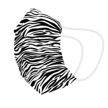 Higienska maska iz tkanine za ponovno uporabo Otroška Zebra